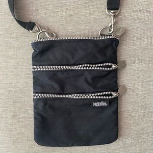 Baggallini Triple Zipper Crossbody